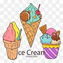 手绘冰淇淋下载-空若网 手绘冰淇淋下载-空若网