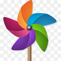 彩色风车-空若网 彩色风车-空若网