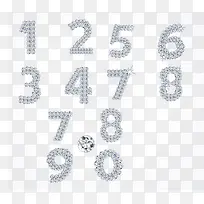 钻石数字图片-空若网 钻石数字图片-空若网