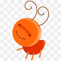 黄色卡通动物蚂蚁-空若网 黄色卡通动物蚂蚁-空若网