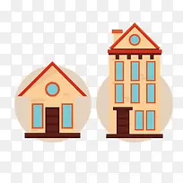 灰色扁平化房屋-空若网 灰色扁平化房屋-空若网