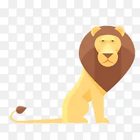 扁平化狮子PNG下载-空若网 扁平化狮子PNG下载-空若网