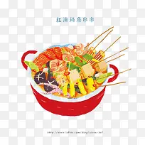 火锅食物元素-空若网 火锅食物元素-空若网