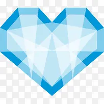 心形钻石矢量素材图-空若网 心形钻石矢量素材图-空若网