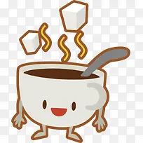 矢量加糖咖啡-空若网 矢量加糖咖啡-空若网