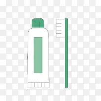手绘扁平化牙膏元素-空若网 手绘扁平化牙膏元素-空若网
