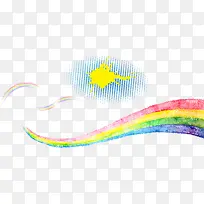 手绘彩虹-空若网 手绘彩虹-空若网