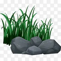 春天绿色乡间小草-空若网 春天绿色乡间小草-空若网