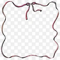手绘丝带边框元素-空若网 手绘丝带边框元素-空若网