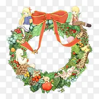 圣诞节花环-空若网 圣诞节花环-空若网
