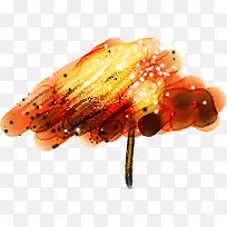 卡通手绘秋天树-空若网 卡通手绘秋天树-空若网