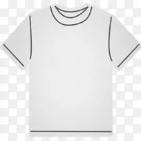 t恤剪贴画-白色衬衫-空若网 t恤剪贴画-白色衬衫-空若网