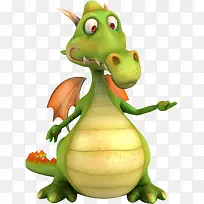 3D可爱飞龙-空若网 3D可爱飞龙-空若网