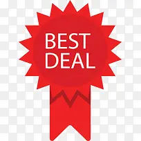 红色促销太阳标签-空若网 红色促销太阳标签-空若网