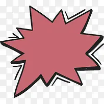 红色锯齿促销爆炸贴-空若网 红色锯齿促销爆炸贴-空若网