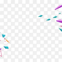 漂浮彩带元素-空若网 漂浮彩带元素-空若网