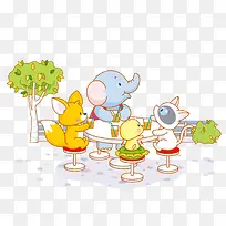 动物聚餐-空若网 动物聚餐-空若网