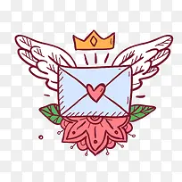 白色翅膀的蓝色爱情信件-空若网 白色翅膀的蓝色爱情信件-空若网