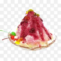 手绘美味刨冰食物-空若网 手绘美味刨冰食物-空若网