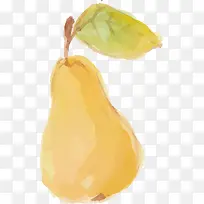 水彩鸭梨设计-空若网 水彩鸭梨设计-空若网