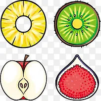 创意水果插画设计-空若网 创意水果插画设计-空若网