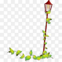 树枝蔓藤路灯-空若网 树枝蔓藤路灯-空若网