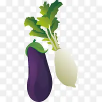 茄子png矢量元素-空若网 茄子png矢量元素-空若网