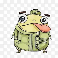 另类卡通插画青蛙-空若网 另类卡通插画青蛙-空若网