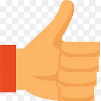 卡通大拇指手势点赞-空若网 卡通大拇指手势点赞-空若网