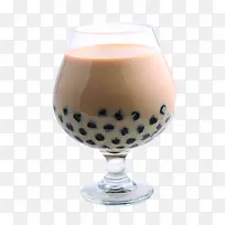 大肚杯子里的珍珠豆奶茶立面拍摄-空若网 大肚杯子里的珍珠豆奶茶立面拍摄-空若网