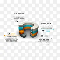 矢量卡通扁平化阶梯数据图表-空若网 矢量卡通扁平化阶梯数据图表-空若网
