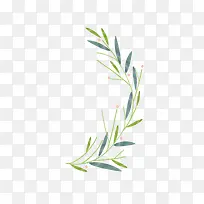 水彩手绘装饰花边-空若网 水彩手绘装饰花边-空若网