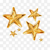 金色小星星-空若网 金色小星星-空若网