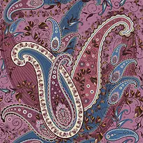 彩色欧式印花-空若网 彩色欧式印花-空若网