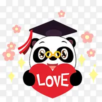 卡通可爱小动物装饰设计动物头像-空若网 卡通可爱小动物装饰设计动物头像-空若网