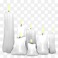 白色蜡烛-空若网 白色蜡烛-空若网