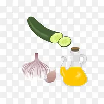 黄瓜花生油洋葱厨房食材-空若网 黄瓜花生油洋葱厨房食材-空若网