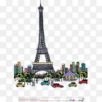 法国埃菲尔铁塔-空若网 法国埃菲尔铁塔-空若网