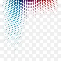 矢量彩色圆点装饰图案-空若网 矢量彩色圆点装饰图案-空若网