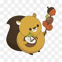 矢量小松鼠-空若网 矢量小松鼠-空若网