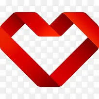 创意红色爱心-空若网 创意红色爱心-空若网