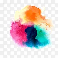 混色水彩矢量图-空若网 混色水彩矢量图-空若网