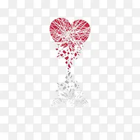 破碎的爱心-空若网 破碎的爱心-空若网