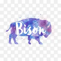 水彩动物-空若网 水彩动物-空若网