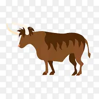 矢量野牛素材-空若网 矢量野牛素材-空若网