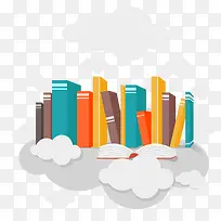 开学书籍促销海报-空若网 开学书籍促销海报-空若网