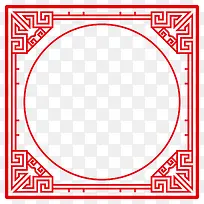 矢量装饰中国风边框元素-空若网 矢量装饰中国风边框元素-空若网