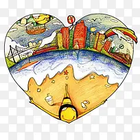 爱心装饰物-空若网 爱心装饰物-空若网