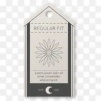 复古纸质吊牌矢量素材-空若网 复古纸质吊牌矢量素材-空若网