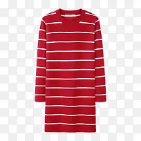 条纹针织连衣裙-空若网 条纹针织连衣裙-空若网